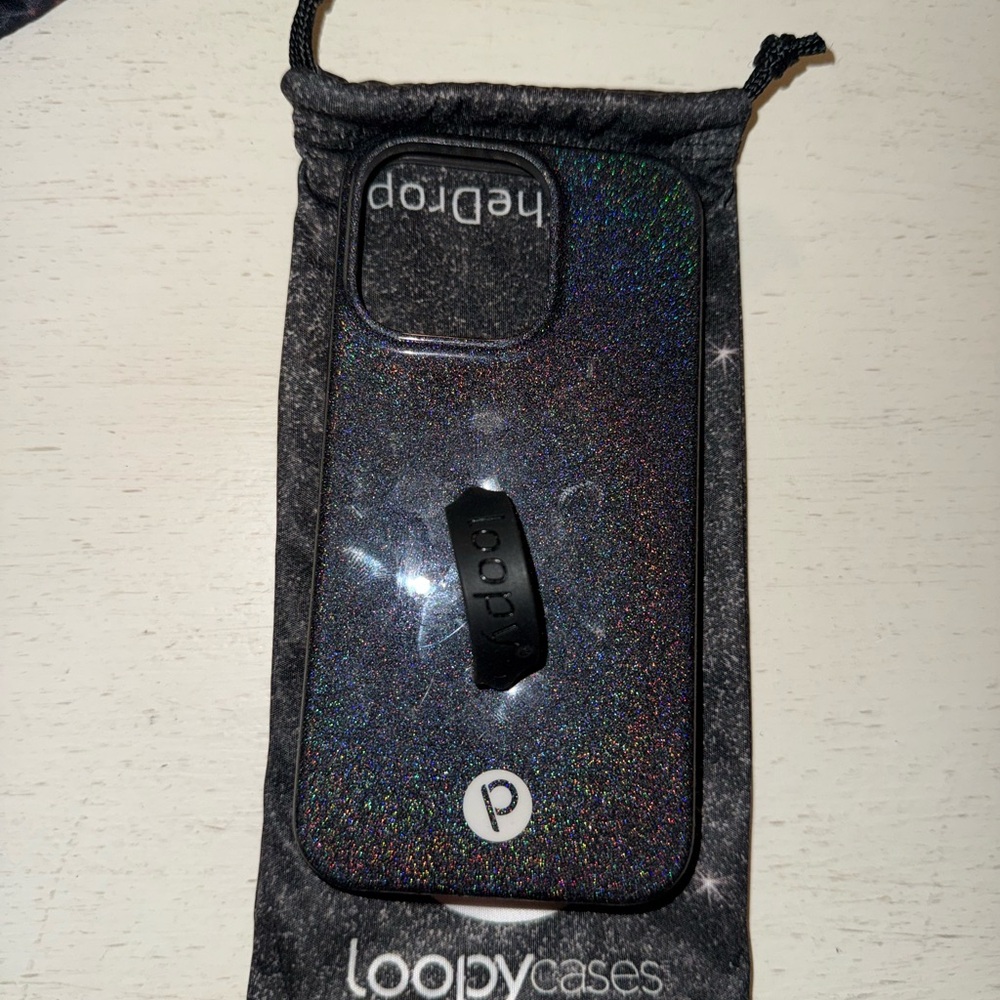 Loopy Case Glitter Phone Case 14 PRO